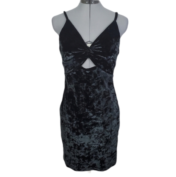 Free People Dresses & Skirts - NEW Free People Come Together black velvet dress S